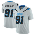 D.Lions #91 Tyleik Williams Player Silver Limited 2026 Rivalries Collection Home Game Ldoa Stitched Jerseys