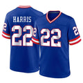 NY.Giants #22 Najee Harris Player Royal Classic Home Game Ldoa Stitched Jerseys
