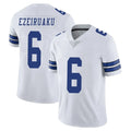 D.Cowboys #6 Donovan Ezeiruaku Player White Vapor Untouchable Limited Home Game Kdoa Stitched Jerseys