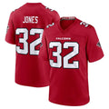 A.Falcons #32 Cash Jones Player Red Team Color Home Game Ldoa Stitched Jerseys