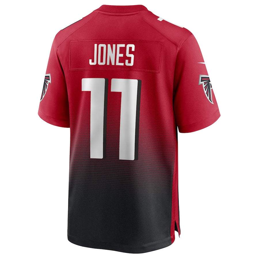A.Falcons #11 Jalon Walker Player Red Home Game Ldoa Stitched Jerseys