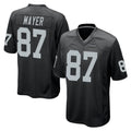 LV.Raiders #87 Michael Mayer Player Black Home Game Ldoa Stitched Jerseys