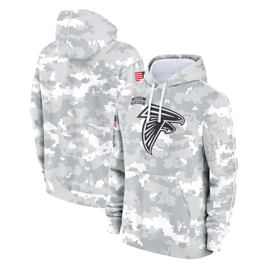 A.Falcons ## Falcons Blank Player Arctic Camo Salute to Service Limited Hoodie Ldoa Stitched Jerseys