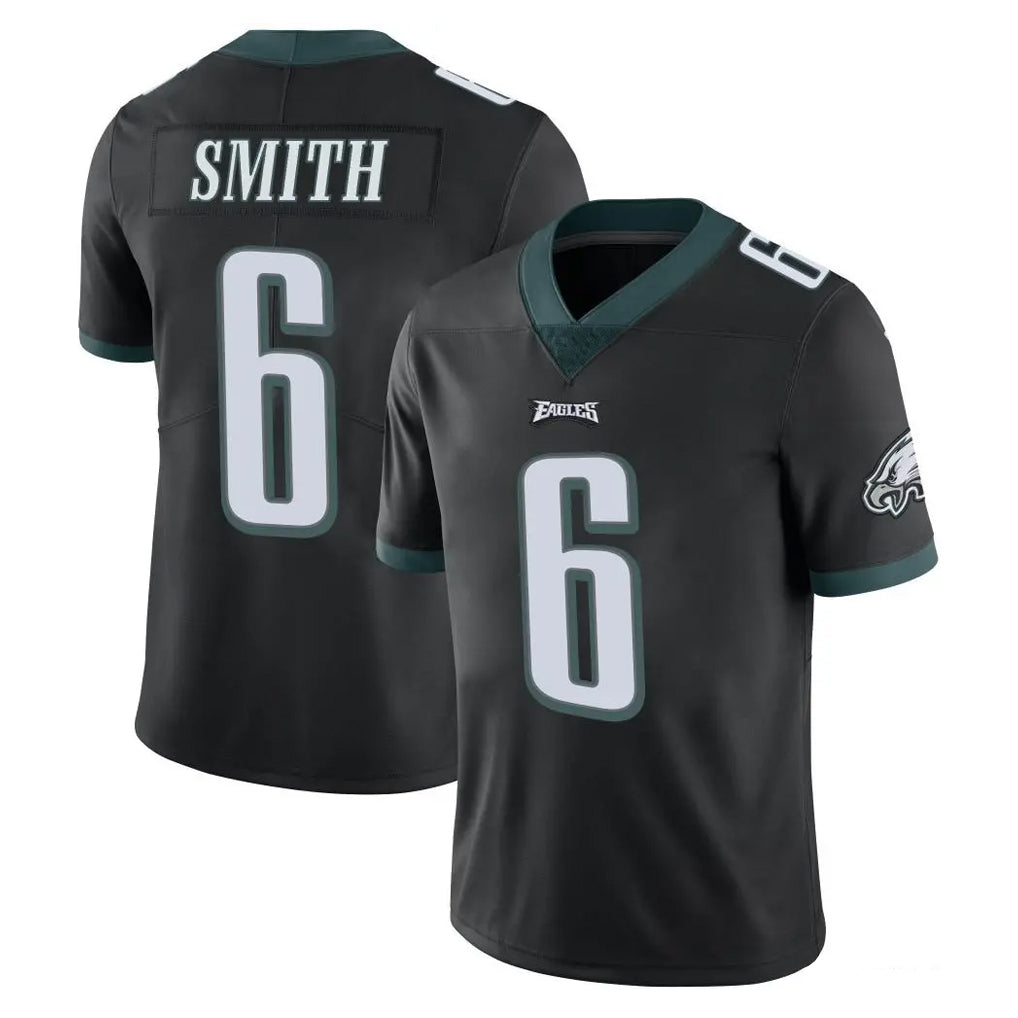P.Eagles #6 DeVonta Smith Player Black Limited Vapor Untouchable Home Game Ldoa Stitched Jerseys