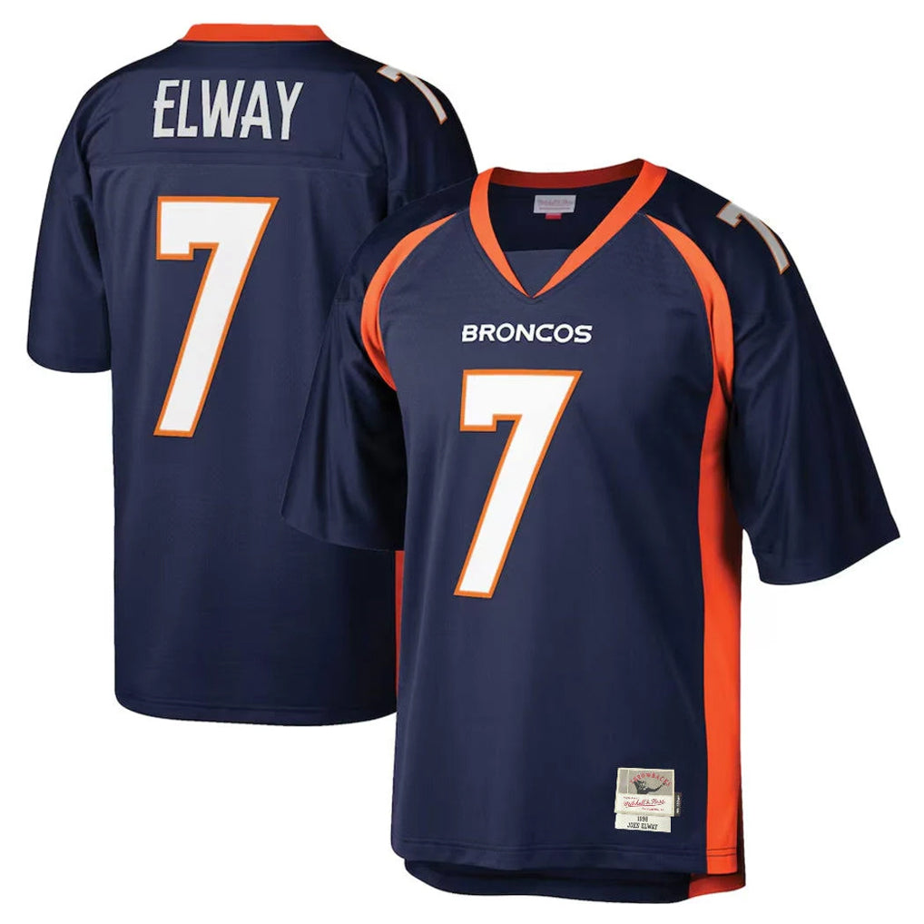 D.Broncos #7 John Elway Player Navy Mitchell & Ness 2006 Legacy Limited Game Ldoa Stitched Jerseys