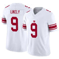 NY.Giants #9 Lsaiah Likely Player White Limited Vapor F.U.S.E. Home Game Ldoa Stitched Jerseys