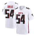 A.Falcons #54 Brandon Dorlus Player White Home Game Ldoa Stitched Jerseys