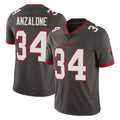 TB.Buccaneers #34 Alex Anzalone Player Pewter Limited Alternate Vapor Home Game Ldoa Stitched Jerseys