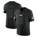 GB.Packers #8 Josh Jacobs Player Black Impact Limited Home Game Ldoa Stitched Jerseys