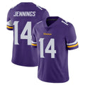 M.Vikings #14 Jauan Jennings Player Purple Limited Vapor Untouchable Home Game Ldoa Stitched Jerseys