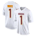 W.Commanders #1 Rachaad White Player White Tundra Fashion Home Game Ldoa Stitched Jerseys