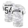 C.Bears #54 Brian Urlacher Player Arctic Camo Salute to Service Performance T-Shirt Limited Ldoa Stitched Jerseys