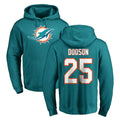 M.Dolphins #25 Tyrel Dodson Player Aqua LOGO Pullover Hoodies Limited Ldoa Stitched Jerseys