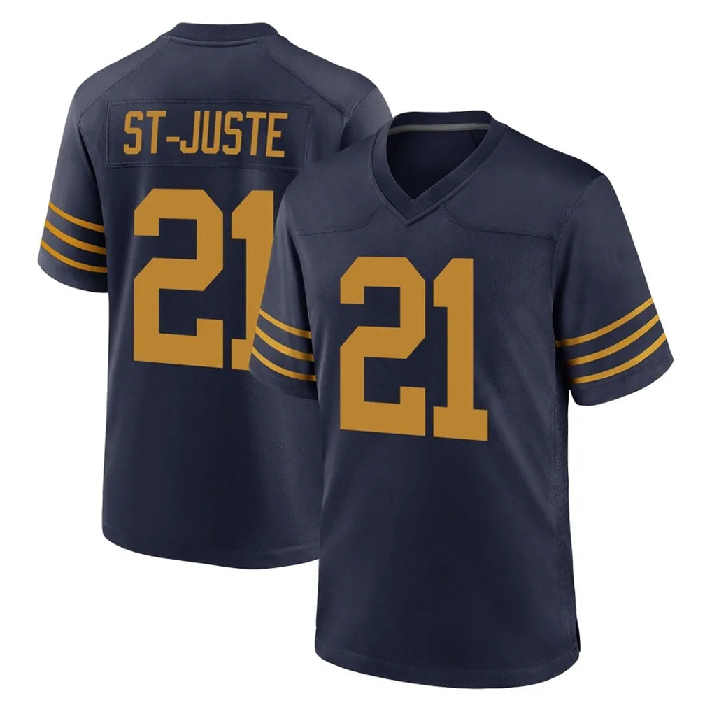 GB.Packers #21 Benjamin St-Juste Player Navy The 1923 Classic Home Game Ldoa Stitched Jerseys