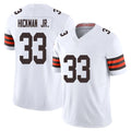 C.Browns #33 Ronnie Hickman Player White Vapor F.U.S.E. Limited Home Game Ldoa Stitched Jerseys