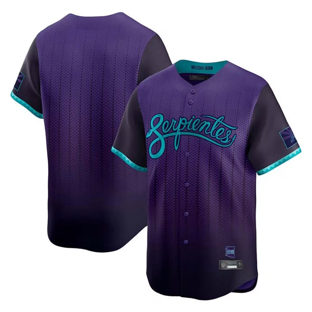 A.Diamondbacks ## Diamondbacks Blank Player Purple 2025 City Connect Limited Home Game Hdoa Stitched Jerseys