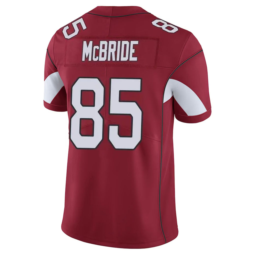 A.Cardinals #85 Trey McBride Player Cardinal Vapor Limited Home Game  Ldoa Stitched Jerseys