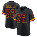 W.Commanders #72 Josh Conerly Jr. Player Black Limited Home Game Ldoa Stitched Jerseys
