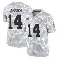 KC.Chiefs #14 Matt Araiza Player Arctic Camo Salute To Service Limited Game Ldoa Stitched Jerseys