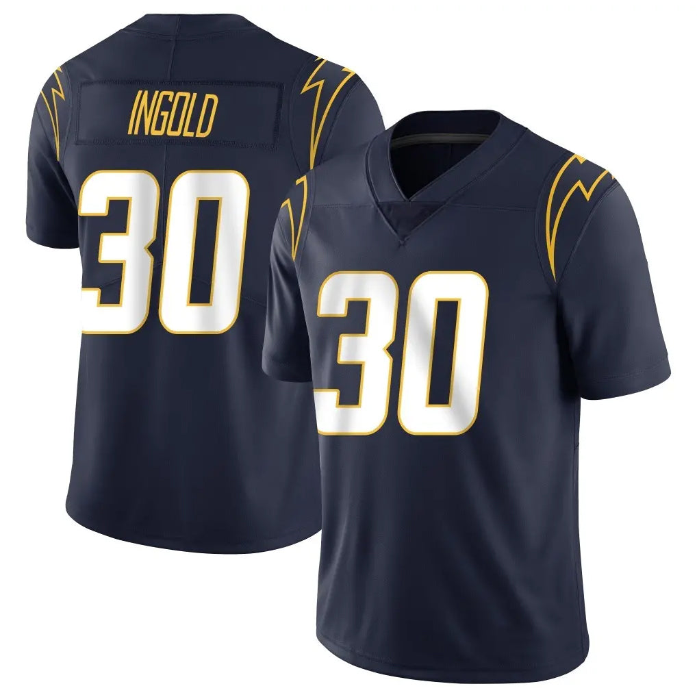 LA.Chargers #30 Alec Ingold Player Navy Limited Vapor Untouchable Home Game Ldoa Stitched Jerseys