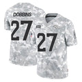D.Broncos #27 J.K. Dobbins Player Arctic Camo Salute To Service Limited Ldoa Stitched Jerseys