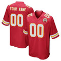 Custom KC.Chiefs Red Home Game Any Name & Numbers Ldoa Stitched Jerseys