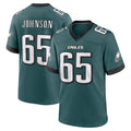 P.Eagles #65 Lane Johnson Player Green Home Game Ldoa Stitched Jerseys