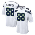 S.Seahawks #88 AJ Barner Player White Home Game Ldoa Stitched Jerseys