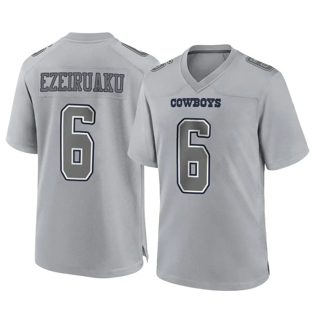 D.Cowboys #6 Donovan Ezeiruaku Player Gray Atmosphere Fashion Home Game Kdoa Stitched Jerseys