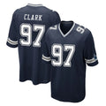 D.Cowboys #97 Kenny Clark Player Navy Home Game Ldoa Stitched Jerseys