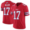 B.Bills #17 Josh Allen Player Red Vapor Untouchable Limited Home Game Ldoa Stitched Jerseys