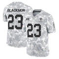 NO.Saints #23 Julian Blackmon Player Arctic Camo Salute To Service Limited Game Ldoa Stitched Jerseys
