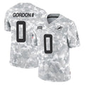 M.Dolphins #0 Ollie Gordon II Player Arctic Camo Salute To Service Limited Game Ldoa Stitched Jerseys