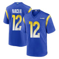 LA.Rams #12 Puka Nacua Player Royal Home Game Ldoa Stitched Jerseys