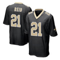 NO.Saints #21 Justin Reid Player Black Home Game Ldoa Stitched Jerseys