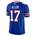 B.Bills #17 Josh Allen Player Royal Vapor F.U.S.E. Limited Ldoa Stitched Jerseys