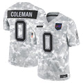 B.Bills #0 Keon Coleman Player Arctic Camo Salute to Service Limited Game Ldoa Stitched Jerseys