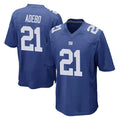 NY.Giants #21 Paulson Adebo Player Royal Home Game Ldoa Stitched Jerseys