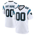 Custom C.Panthers White Home Game Any Name & Numbers Ldoa Stitched Jerseys