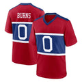NY.Giants #0 Brian Burns Player Red Century Home Game Ldoa Stitched Jerseys