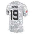 A.Cardinals #19 Carson Beck Player Camo Salute to Service Limited Home Ldoa Stitched Jerseys