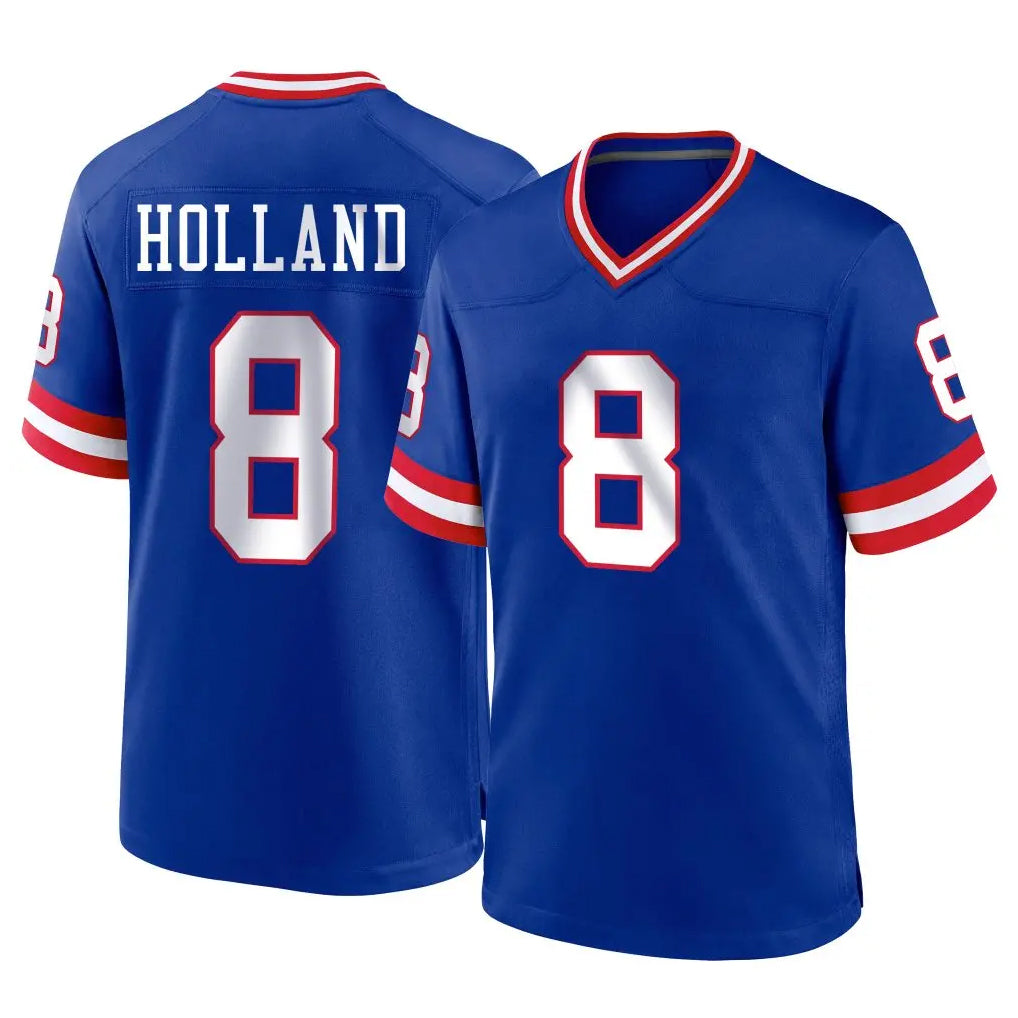 NY.Giants #8 Jevon Holland Player Royal Classic Home Game Ldoa Stitched Jerseys
