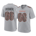 C.Bengals #66 Dalton Risner Player Gray Atmosphere Fashion Game Ldoa Stitched Jerseys