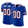 Custom B.Bills Royal Vapor F.U.S.E. Limited Home Game Any Name & Numbers Ldoa Stitched Jerseys