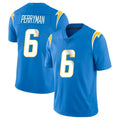 LA.Chargers #6 Denzel Perryman Player Blue Limited Vapor Untouchable Home Game Ldoa Stitched Jerseys