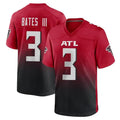 A.Falcons #3 Jessie Bates III Player Red Home Game Ldoa Stitched Jerseys