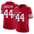 SF.49ers #44 Kyle Juszczyk Player Red Limited Vapor F.U.S.E. Home Game Ldoa Stitched Jerseys