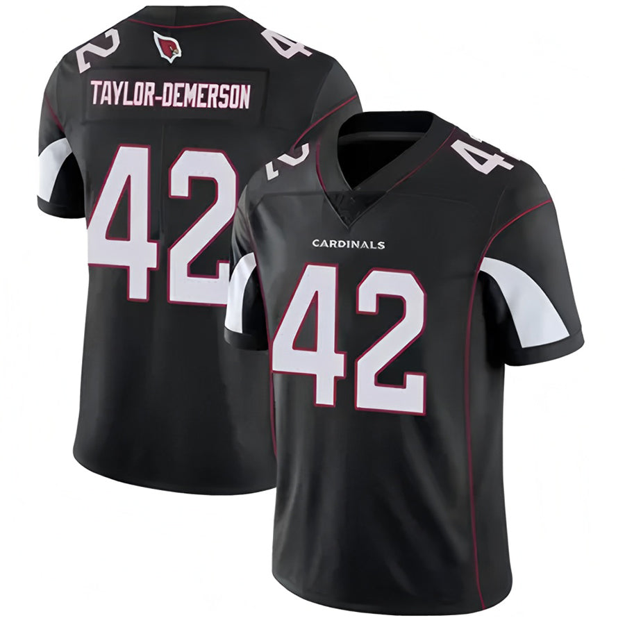 A.Cardinals #42 Dadrion Taylor-Demerson Player Black Limited Ldoa Stitched Jerseys