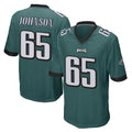 P.Eagles #65 Lane Johnson Player Team Color Green Home Game Ldoa Stitched Jerseys