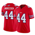 B.Bills #44 Joe Andreessen Player Red Vapor F.U.S.E. Limited Home Game Ldoa Stitched Jerseys